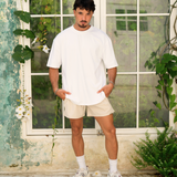 Pantaloni Corti Classici - Crema
