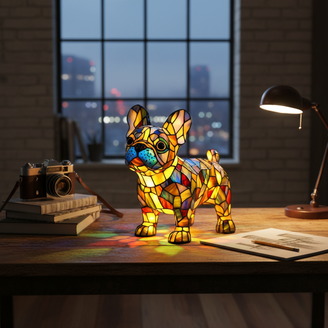 BULLDOG FRANCESE RADIANTE | FIGURA DECORATIVA