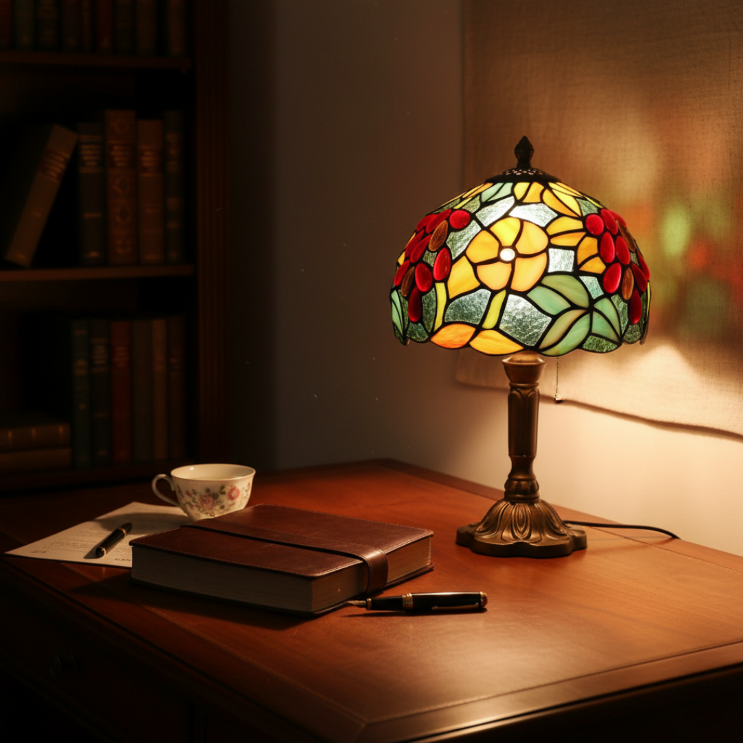 FLORENCIA | LAMPADA TIFFANY COLORATA IN VETRO