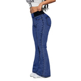 Jeans Stretch a Vita Alta da Donna