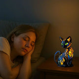 WHISKAGLOW | LAMPADA ARTIGIANALE A FORMA DI GATTO