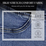 Jeans Stretch a Vita Alta da Donna