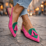 Eliza | Sandali con cinturini e nappine
