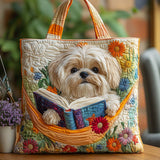 Book Shih Tzu Tote Bag