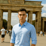 Lukas | Camicia Stretch Antifreddo per Uomini