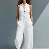 Lucinda | Elegante jumpsuit senza maniche