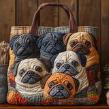 Borsa tote trapuntata Golden Companions