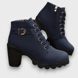 Lorena™| Stivaletti in Pelle Sintetica | Edizione Premium