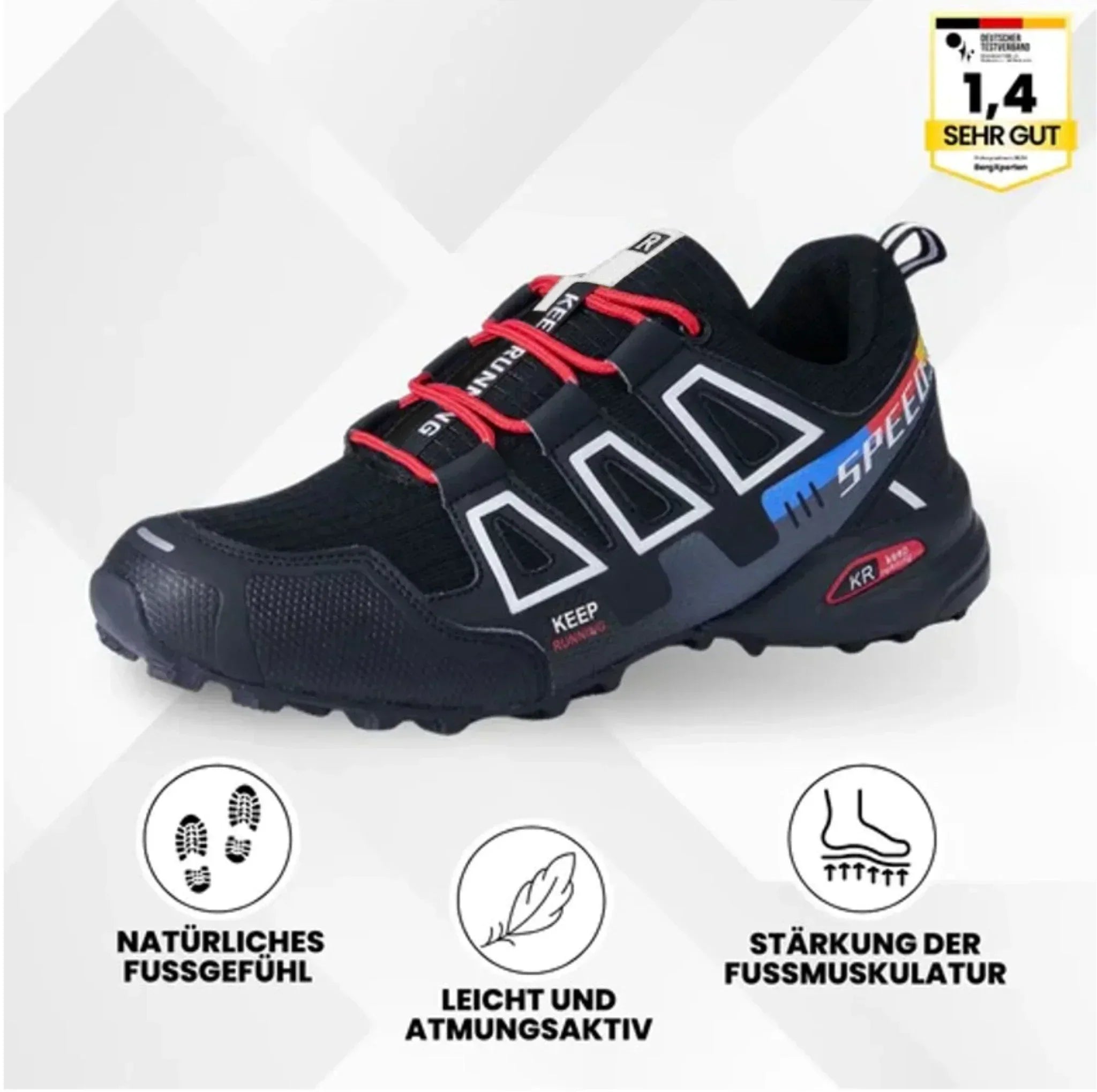 OrthoTrekking | scarpa da trekking e da escursionismo ergonomica e alleviante