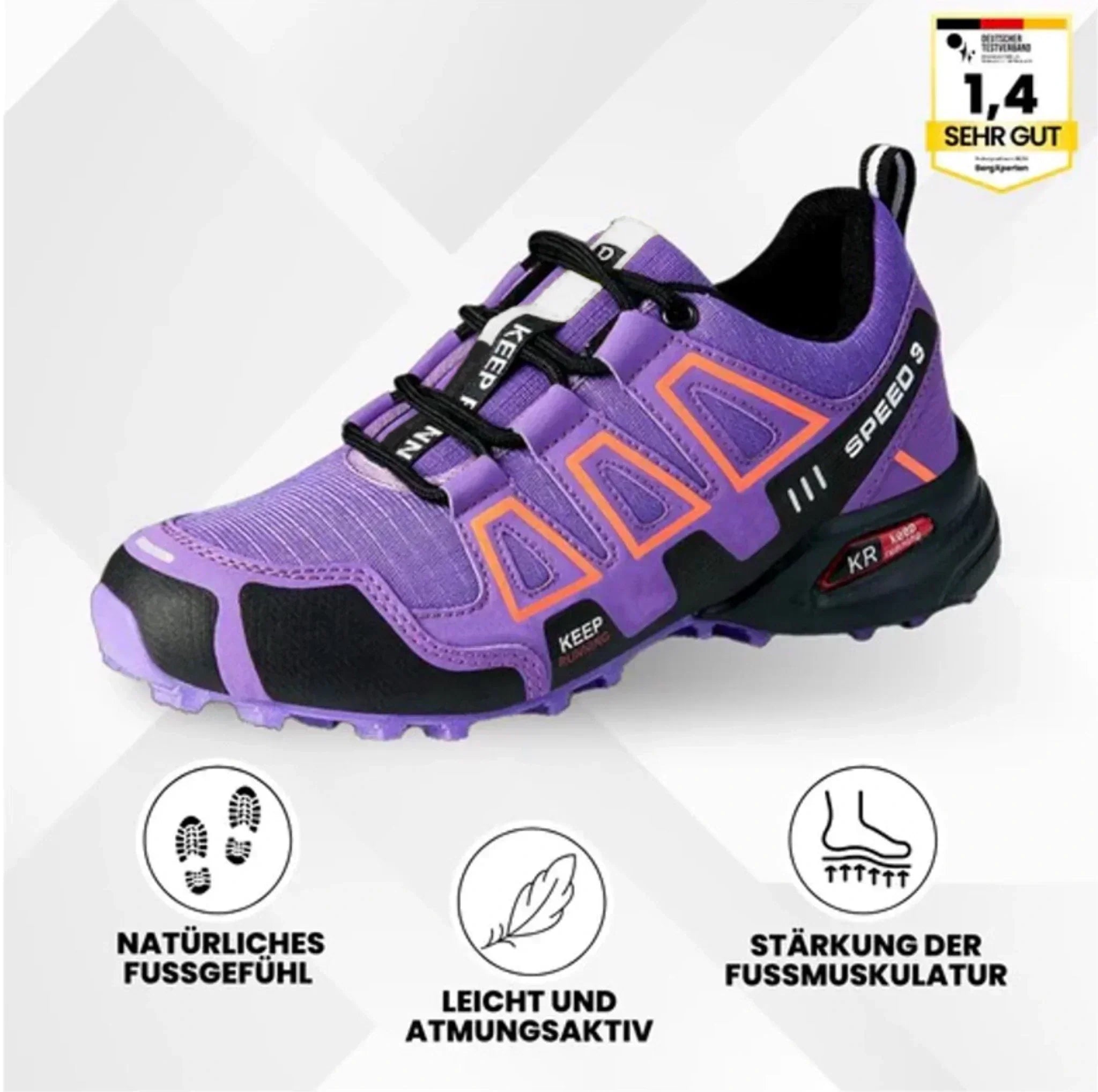 OrthoTrekking | scarpa da trekking e da escursionismo ergonomica e alleviante