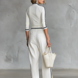 Set Sportivo Pantaloni Larghi con Corda