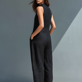 Lucinda | Elegante jumpsuit senza maniche