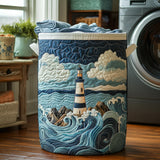 Cesto portabiancheria trapuntato – Nautical Glow