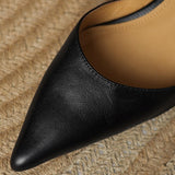 Ceyra Scarpe con Tacco Kitten in Pelle