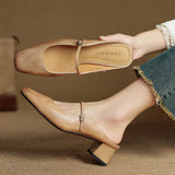 Meyra Pantofole in Pelle