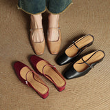 Meyra Pantofole in Pelle