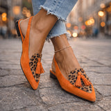 Eliza | Sandali con cinturini e nappine