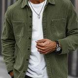 Lukas | Camicia in corduroy per uomini
