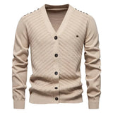 Schneider | Cardigan da uomo caldo con scollo a V