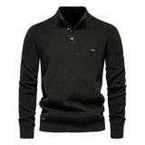 Konrad | Maglione elegante da uomo con design a bottoni