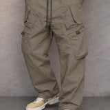 Leo - Pantaloni Cargo Utility Fit Dritti
