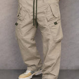 Leo - Pantaloni Cargo Utility Fit Dritti