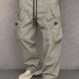 Leo - Pantaloni Cargo Utility Fit Dritti