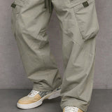 Leo - Pantaloni Cargo Utility Fit Dritti