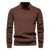 Konrad | Maglione elegante da uomo con design a bottoni