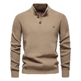 Konrad | Maglione elegante da uomo con design a bottoni