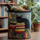 Cesto portabiancheria trapuntato – Starlit Bookland