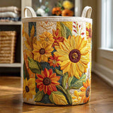 Cesto portabiancheria trapuntato – Sunflower Laundry Basket NCU0QN042