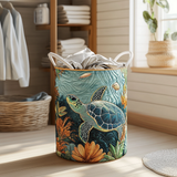 Cesto portabiancheria trapuntato – Turtle Bay