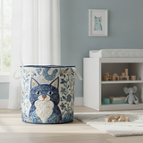 Cesto portabiancheria trapuntato – Velvet Paws