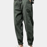 BERGLAUF | PANTALONI DA JOGGING UOMO CON GAMBA SFOGLIATA