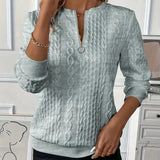 LUCIA I Maglione con zip
