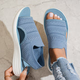 Serena | Sandali da donna con plateau in materiale traspirante